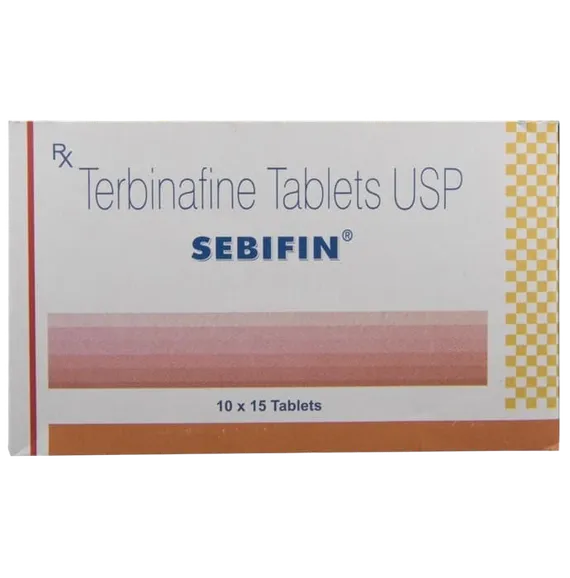 sebifin 250mg tablet 15's